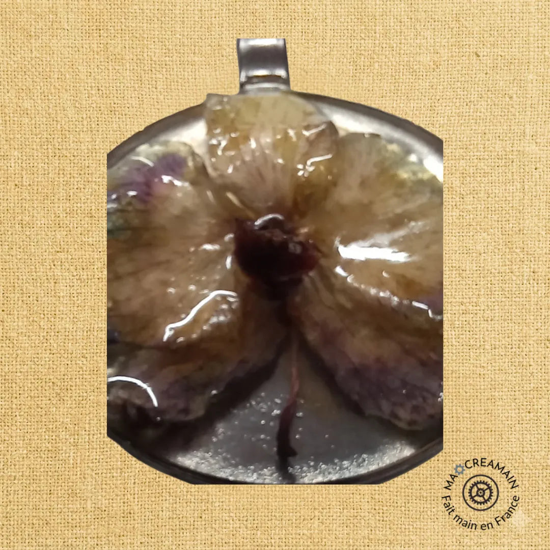 Pendentif Orchidée n°3