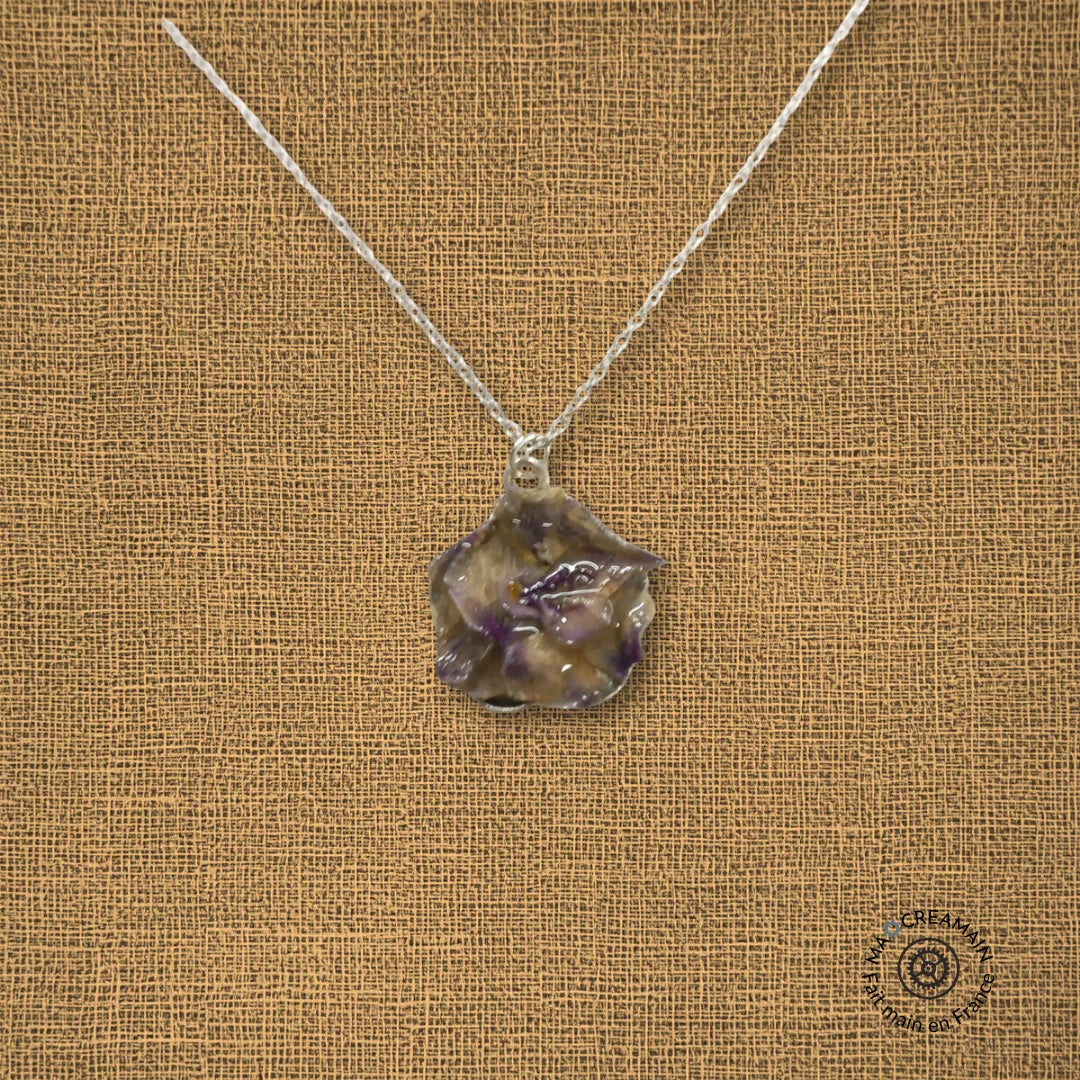 Pendentif Orchidée N°1