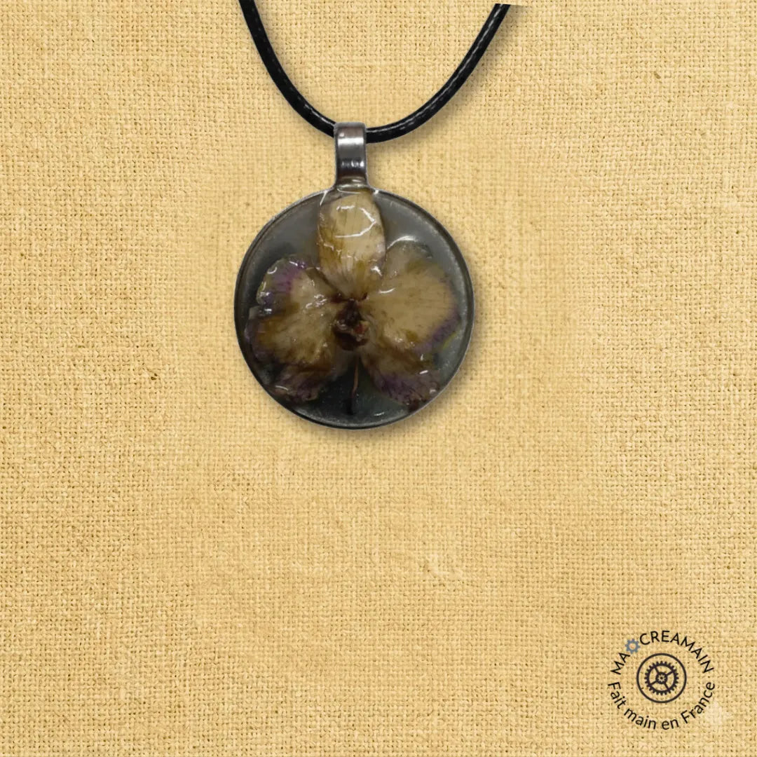 Pendentif Orchidée n°3