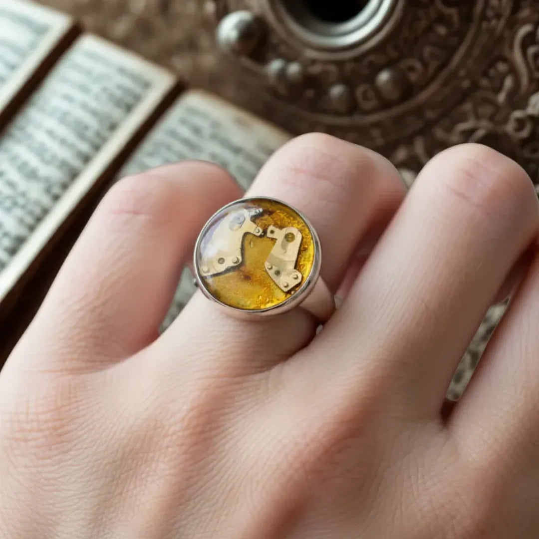 Bague "Tête-à-Tête Cuivré"