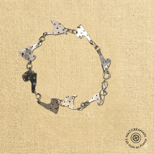 bracelet elements ponts de montres-incrustation rubis-MA⚙︎CREAMAIN