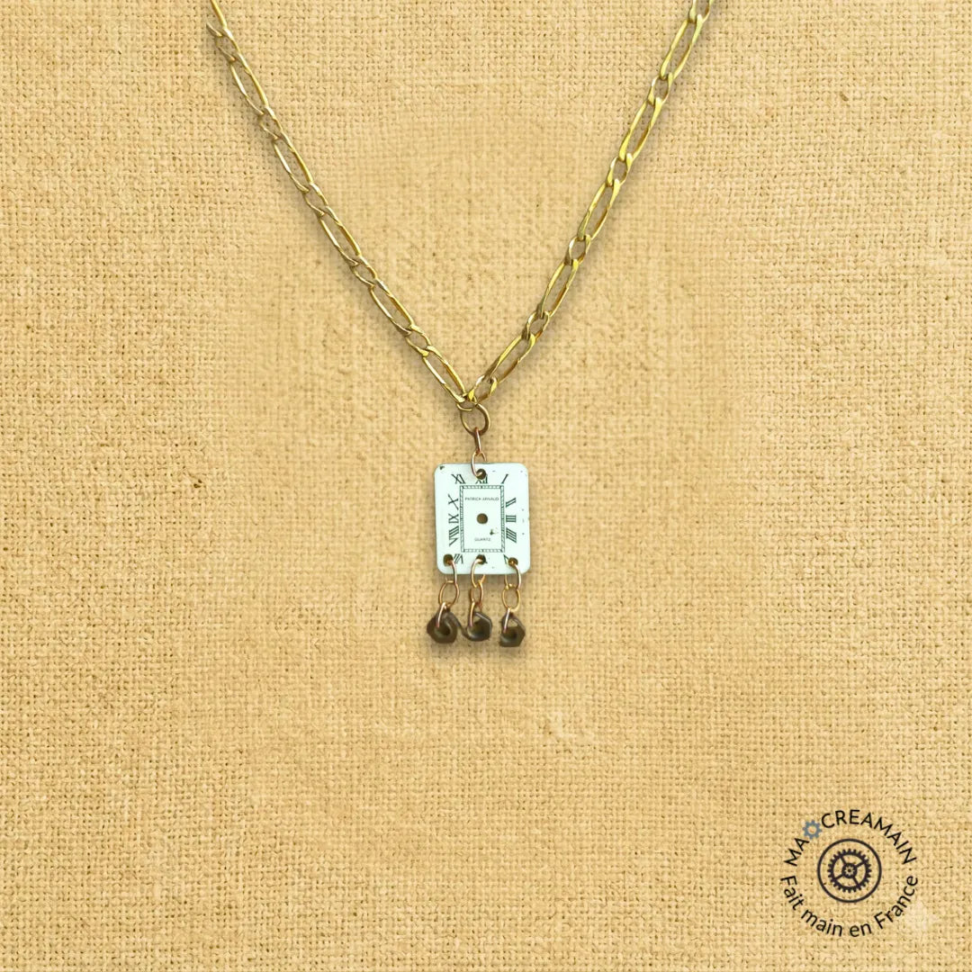 Pendentif "Le Rectangle Temporel"