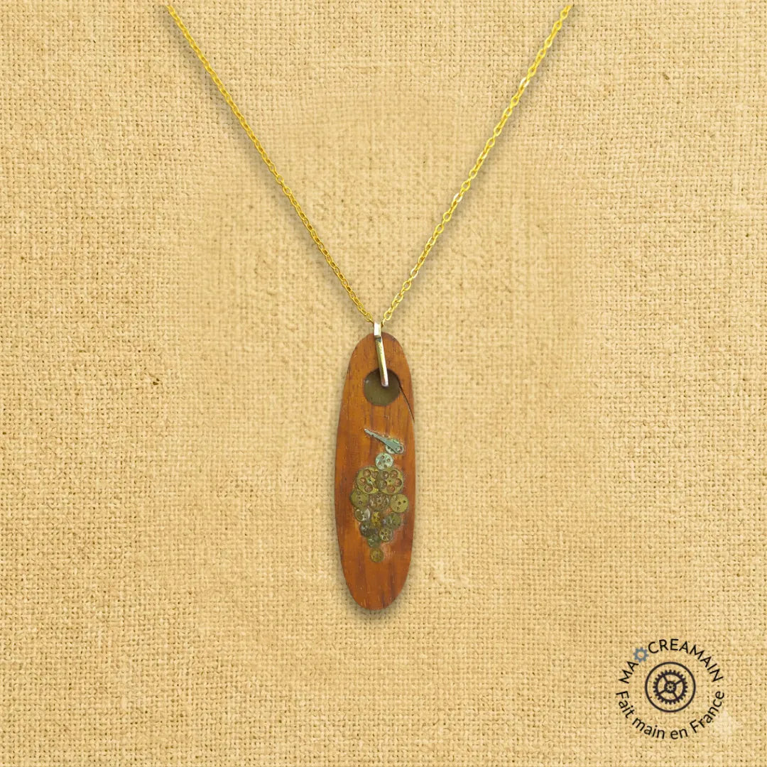 Pendentif "La Vendange Mécanique"