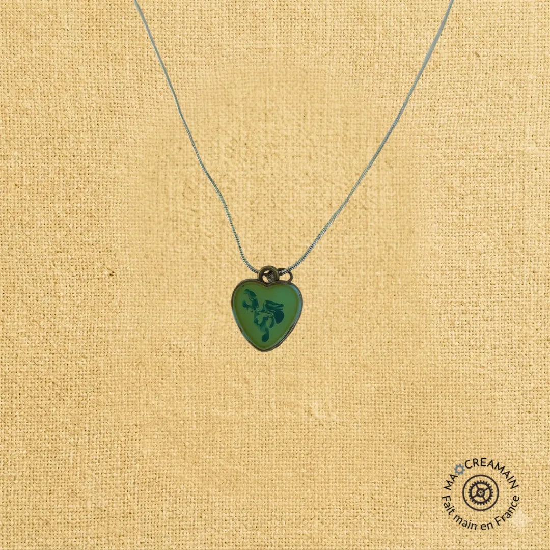 Pendentif "Le Coeur Nuancé"
