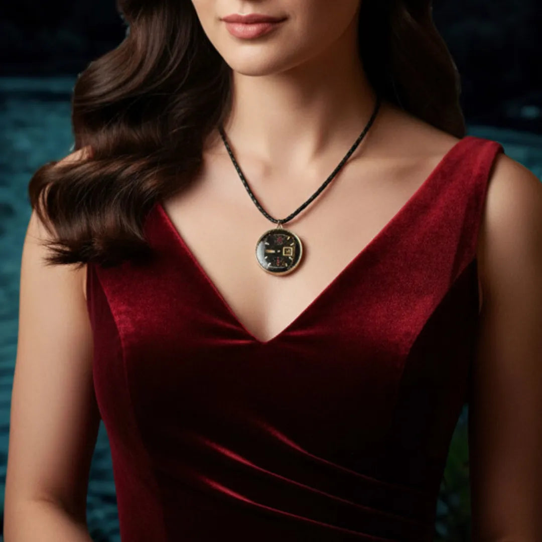 Pendentif "Le Temps Inversé"