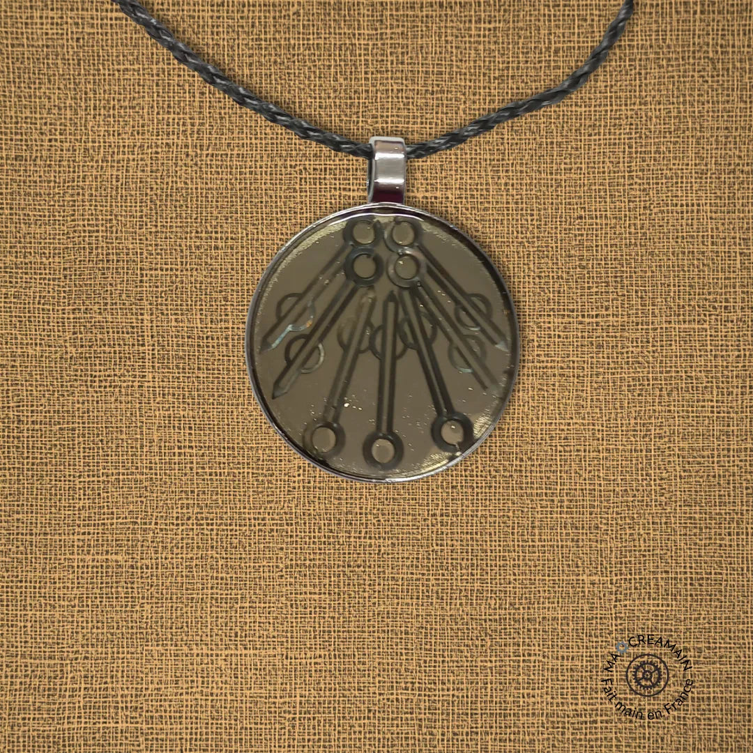 Pendentif " L'Eventail d'Aiguilles "