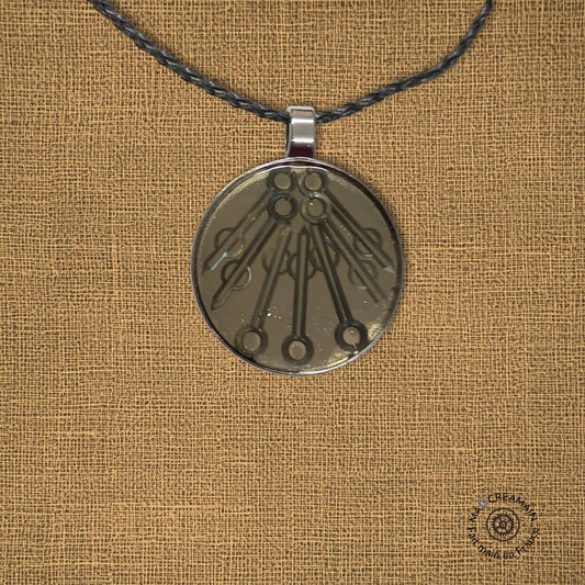 Pendentif " L'Eventail d'Aiguilles "