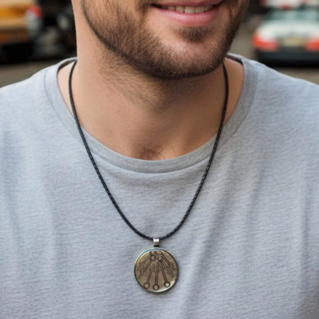 Pendentif " L'Eventail d'Aiguilles "
