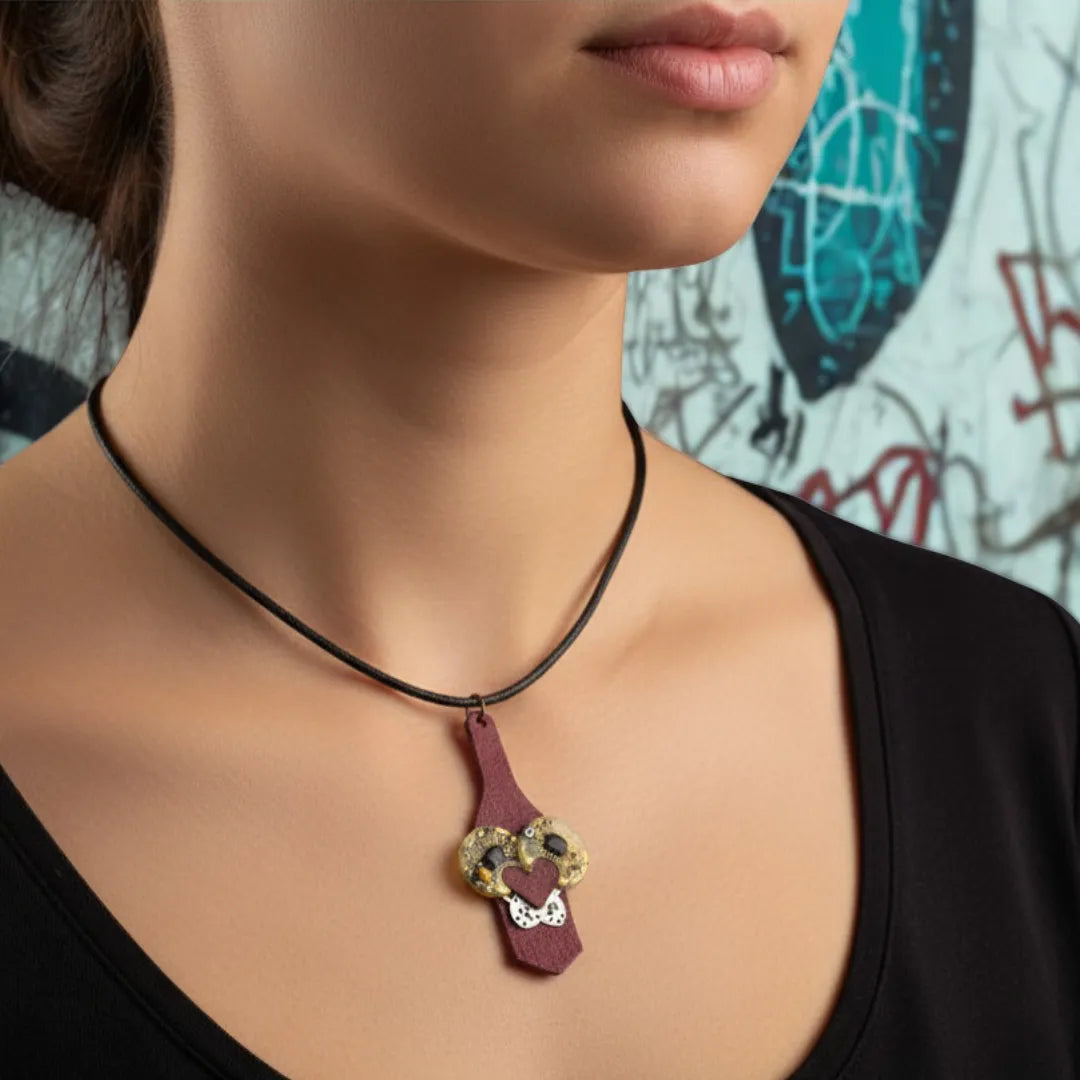 Pendentif "Cœur de Mécanique"