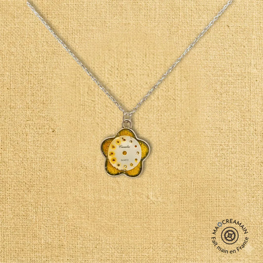 Pendentif Fleur "Camélia"