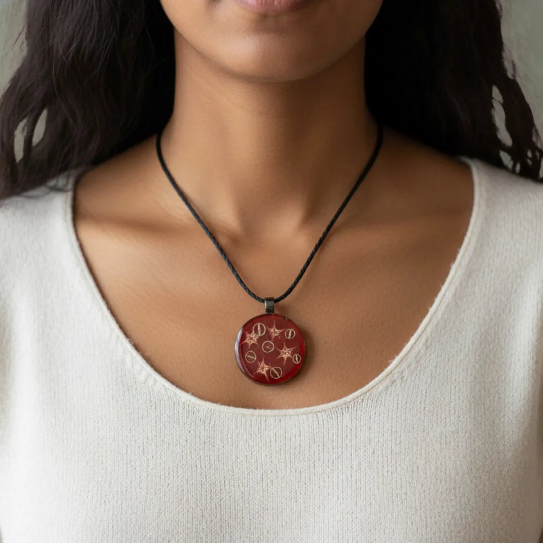 Pendentif "Étoiles Mécaniques"