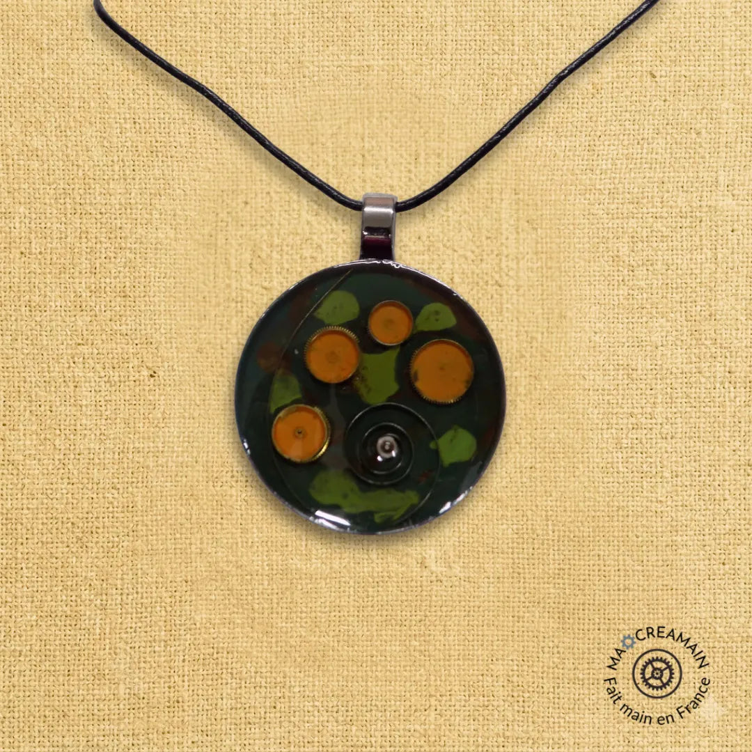 Pendentif "La Mare aux Nénuphars"