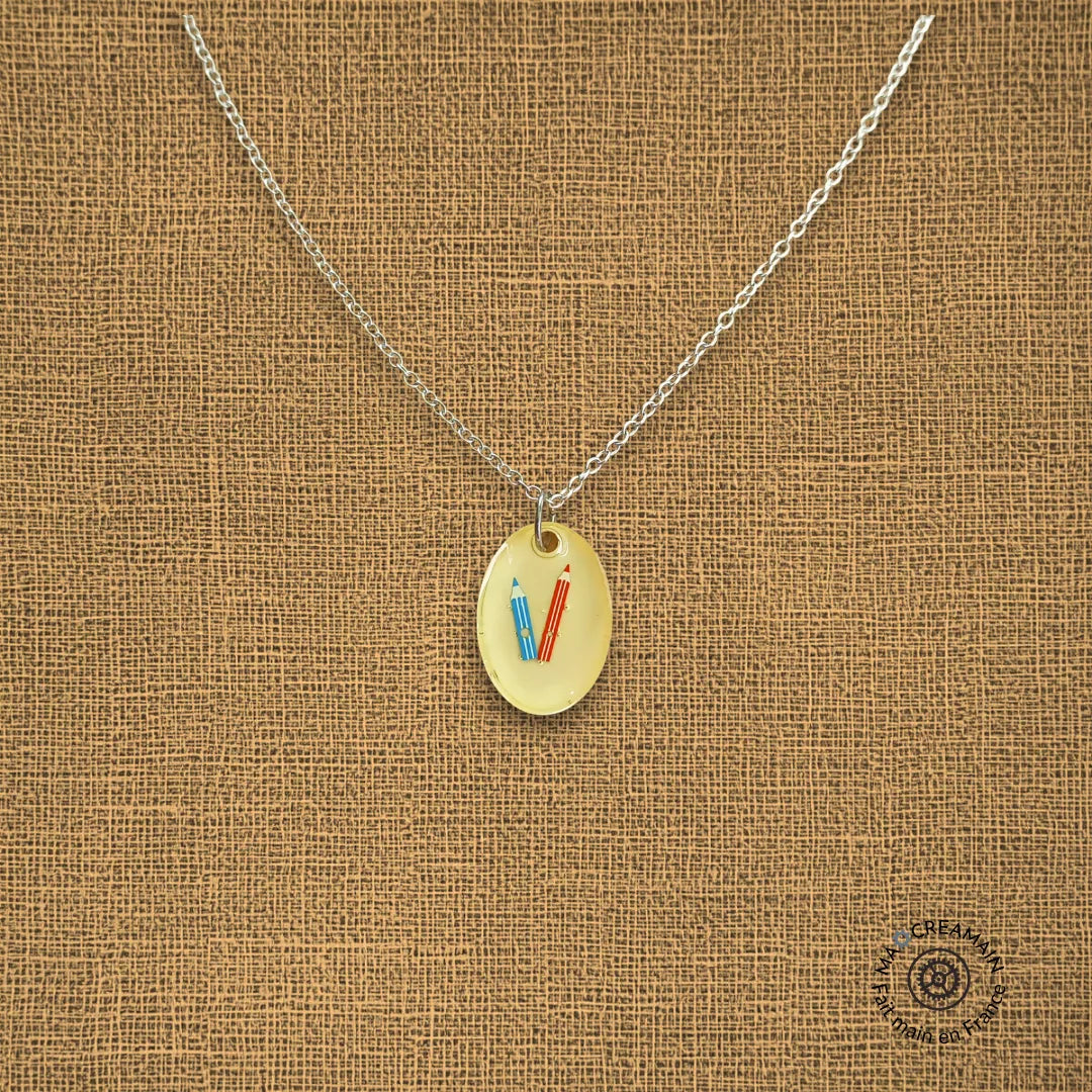 Pendentif " Écritures du Temps "