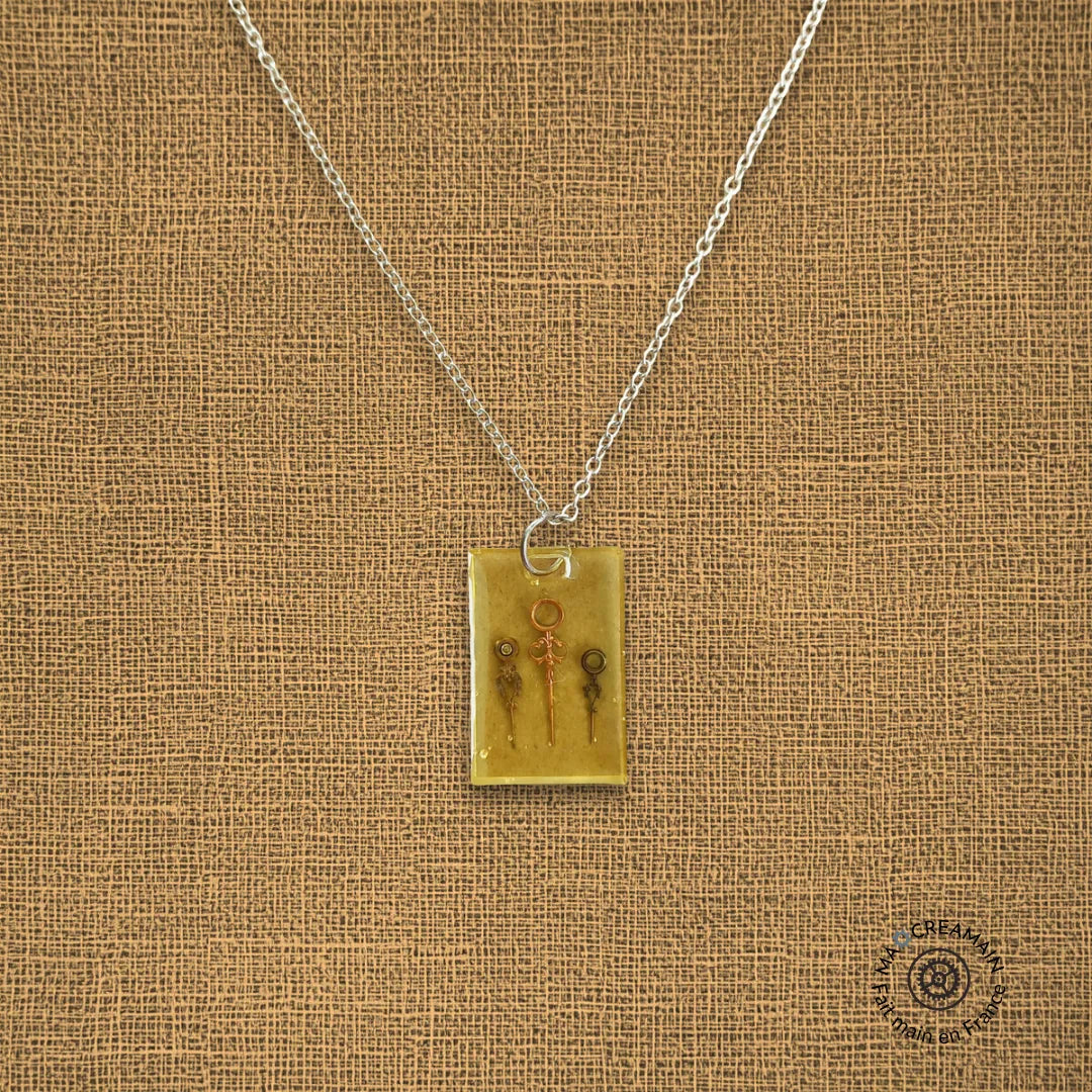 Pendentif " Les Secrets du Temps "