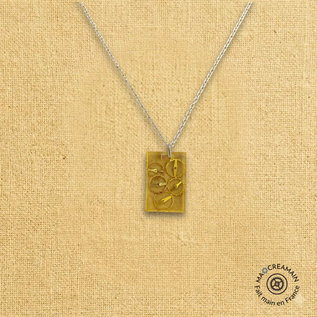 Pendentif " Mémoire Solaire "