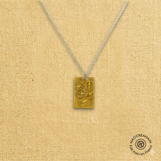 Pendentif " Mémoire Solaire "
