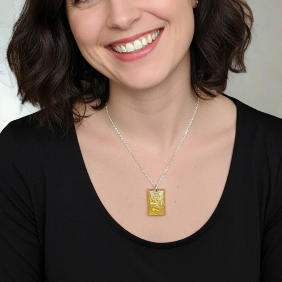 Pendentif " Mémoire Solaire "